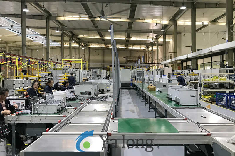 Energy storage drawer cabinet assembly line