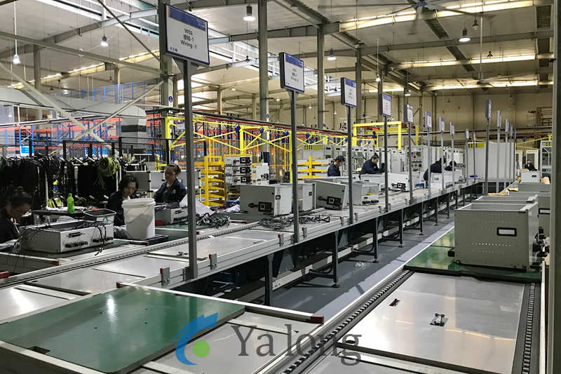 Energy storage drawer cabinet assembly line