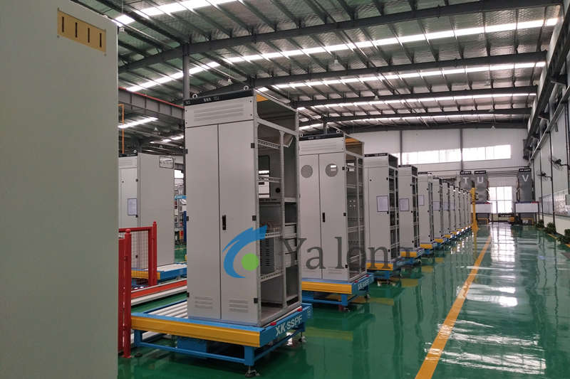 Ring network cabinet assembly line