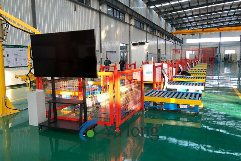 Ring network cabinet assembly line